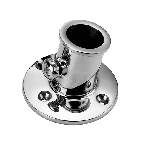 Flag Pole Sockets, with Thumb Screw 1