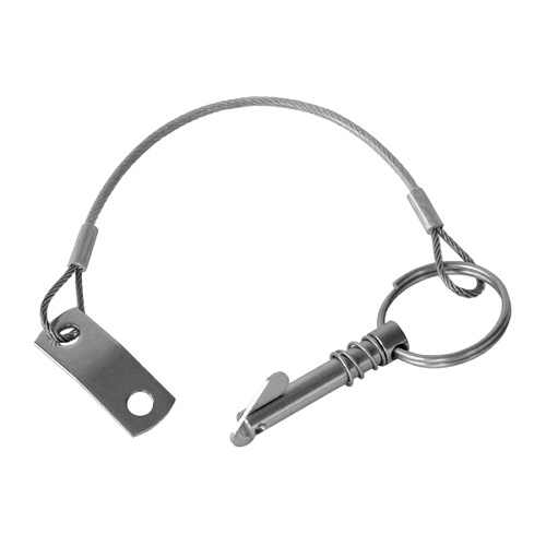 Lanyards, Spring-Loaded Clevis Pin 1